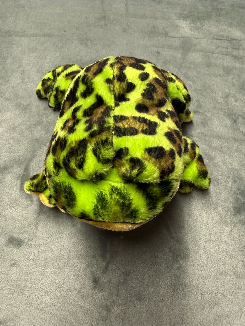 Ganz Webkinz Lil’ Kinz Bullfrog HS114 Green Leopard Plush